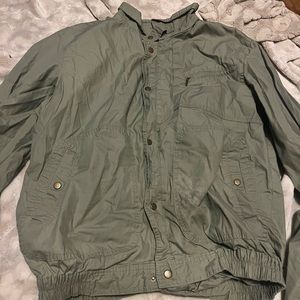 Army green lightweight jacket